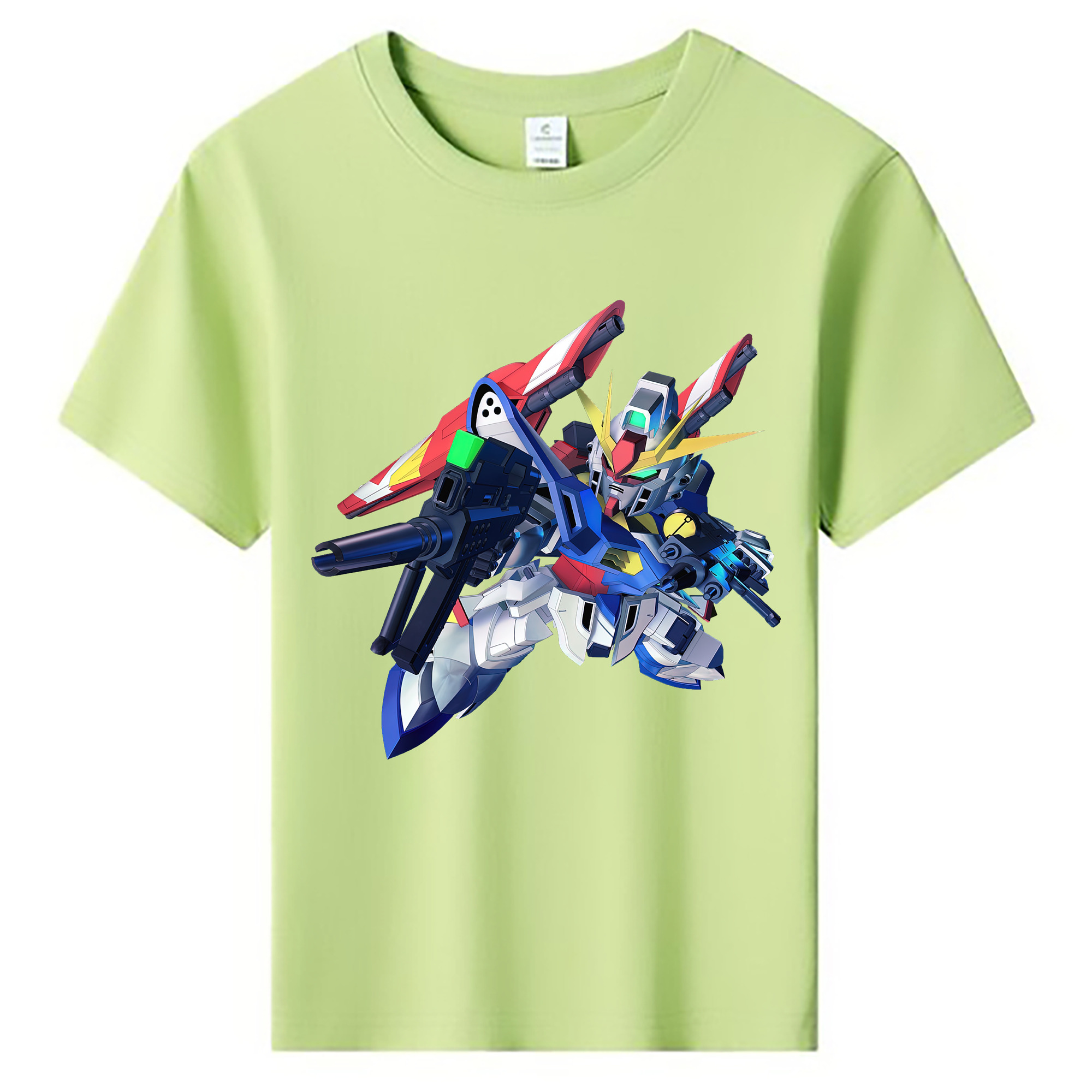 （画像用） 機動戦士ガンダム Mobile Suit Gundam 綿100％キッズTシャツ（フロントプリント）